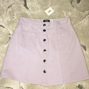 Lavender Jean skirt